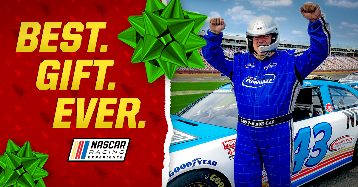 NASCAR Racing Experience Holiday Gift NASCAR Racing Experience Holiday Gift