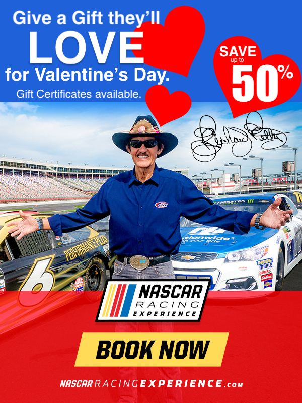 NASCAR Racing Experience Valentines Day Gift
