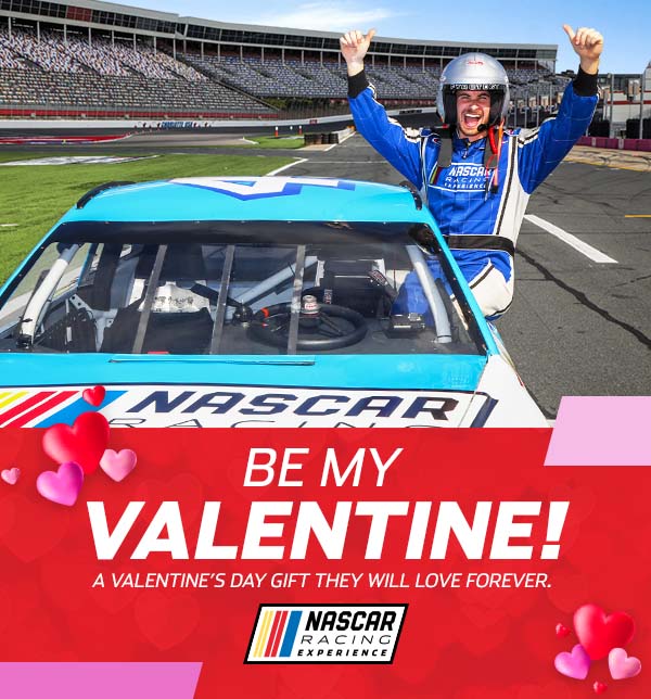NASCAR Racing Experience Valentines Day NASCAR Racing Experience Valentine's Day